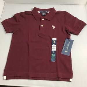 U.S. Polo Assn. Kids Burgundy Polo Shirt, Clearance
